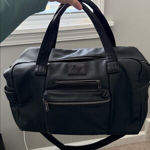 Lug Charger Duffel Bag - Matte Luxe VL Black